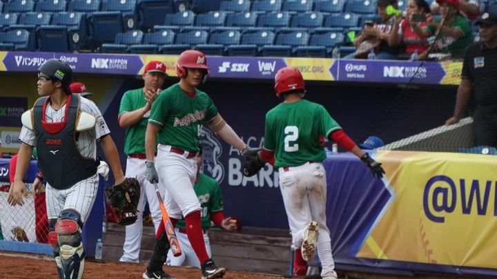 La Selección de México queda fuera del top cinco en la Copa Mundial de Beisbol Sub- 15