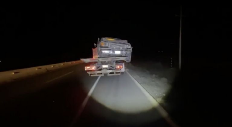 Fuerte accidente en Caborca, Sonora, moviliza a las autoridades. Foto: Facebook