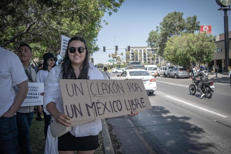 Marcha contra Reforma al Poder Judicial, foto: agencia_24mm