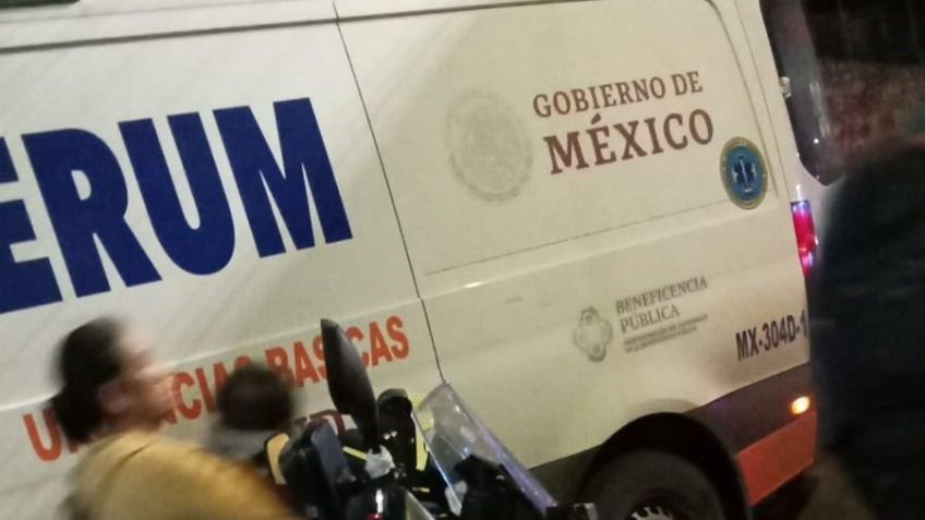 Fuerte accidente en la carretera México-Cuernavaca: Hombre atropella a mujer con su bebé