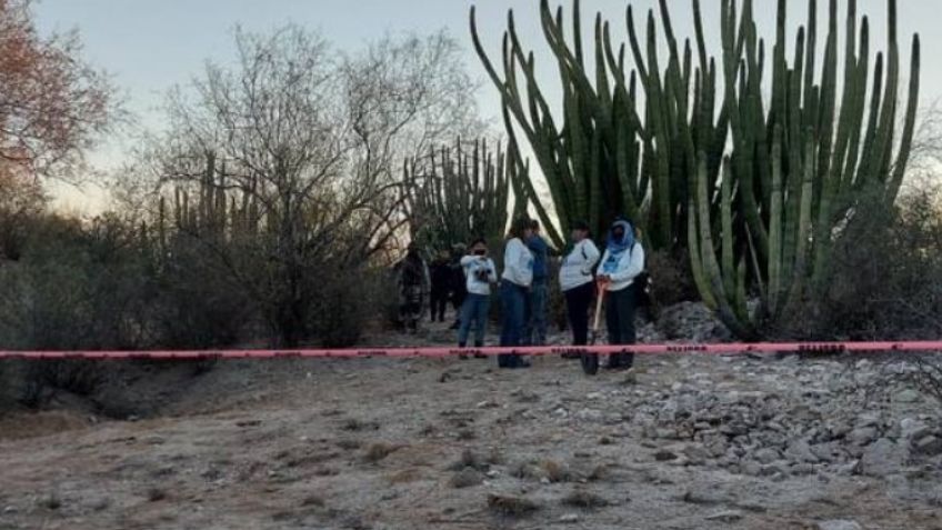 Madres Buscadoras de Sonora localizan a sujeto muerto en ejido al sur de Hermosillo