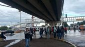 Foto ilustrativa de la nota titulada Caos en la México-Pachuca por bloqueo de transportistas en Ojo de Agua, Tecámac