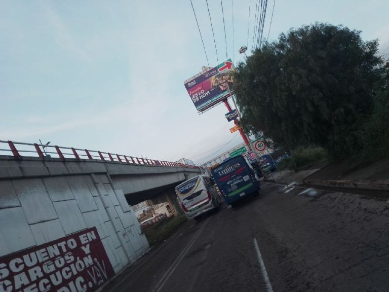 Bloqueo en la México-Pachuca