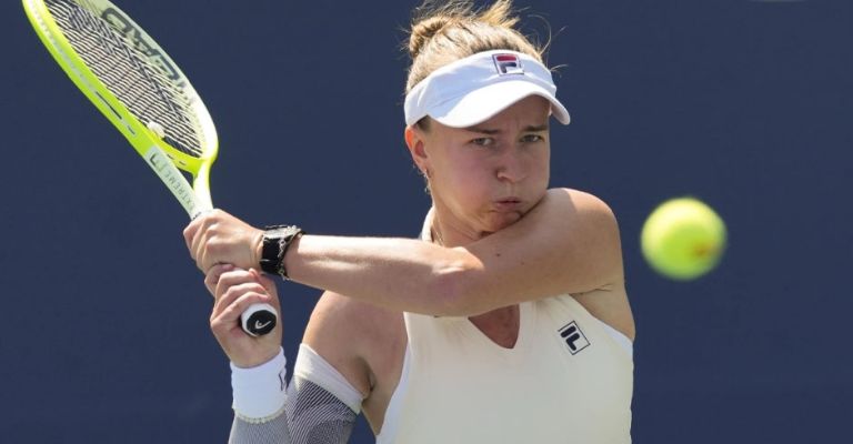 Krejcikova no pudo avanzar en Nueva York