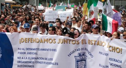 “Los están engañando”: AMLO advierte a estudiantes que rechazan Reforma al Poder Judicial