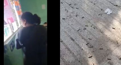 Kínder es asediado por balacera de 1 minuto; maestra pide que se tiren al piso y no lloren