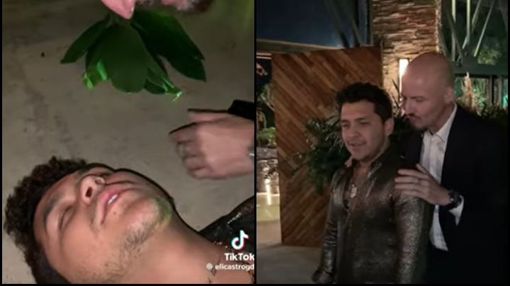 ¿No quería casarse? Filtran que Nodal se hipnotizó antes de su boda con Ángela Aguilar