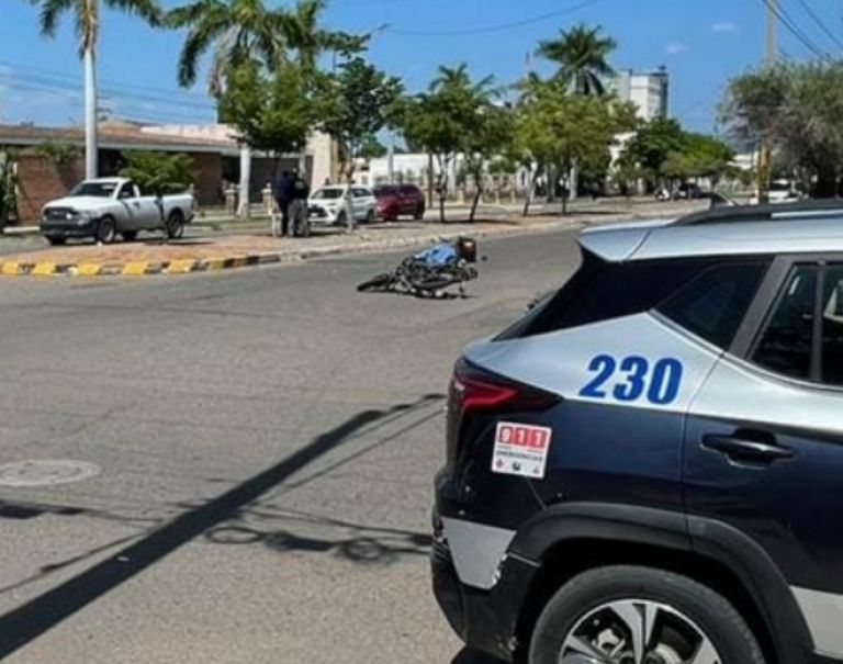 El cuerpo del repartido quedó tendido sobre la calle