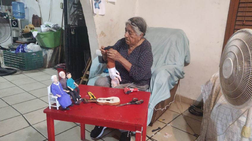 Ciudad Obregón: Filomena Quiñones imprime su cariño en cada una de sus artesanías