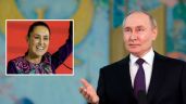 Foto ilustrativa de la nota titulada Pese a guerra con Ucrania, Claudia Sheinbaum invita a Vladimir Putin a su toma de protesta