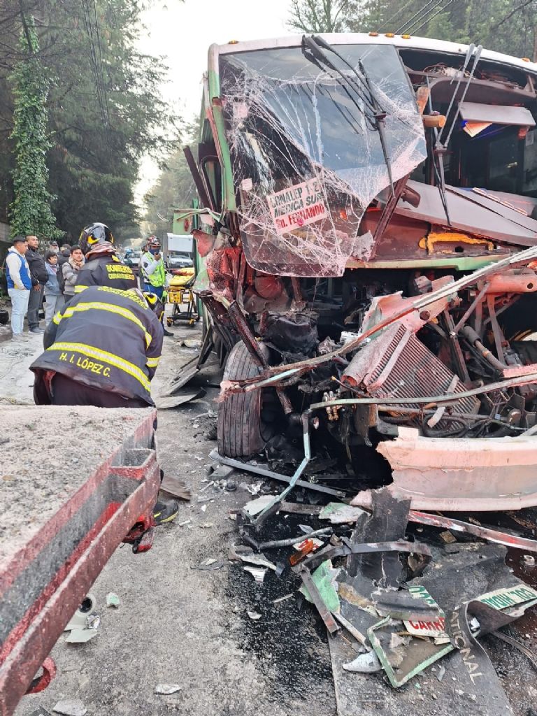 Accidente en la Picacho-Ajusco
