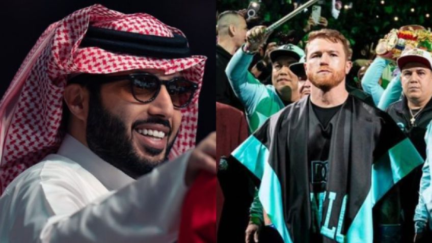 ¡Hay tiro! Turki llama miedoso a 'Canelo' por no pelear contra Benavidez