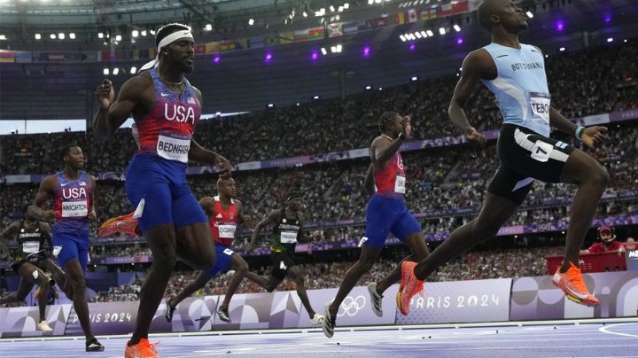 ¿Sorpresa? Tebogo conquista los 200 metros y evita el doblete de Lyles en París 2024