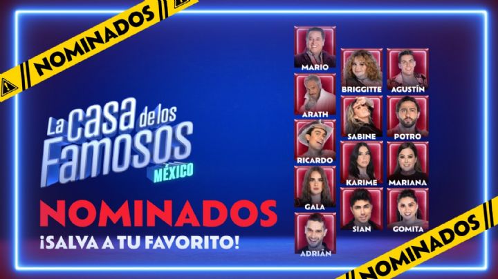 Nominaciones en 'La Casa de los Famosos': ¡Así puedes votar por el team Mar!