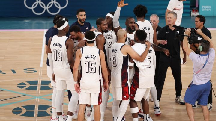 A lo NBA, Estados Unidos remonta ante Serbi y va por el oro en París 2024
