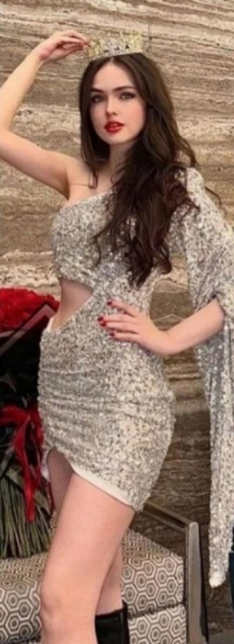 La cantante Germaine Valentine