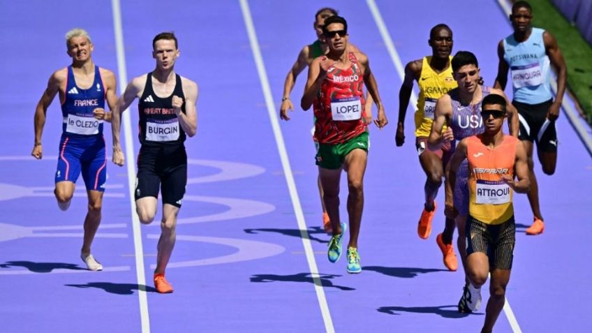 París 2024: ¡Orgullo para Sonora! Tonatiuh López llega en primero; avanza a Semis de Atletismo