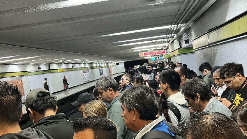 Caos en la Línea 3 del Metro: Retiran tren por fallas; retrasos de 30 minutos