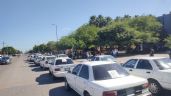 Foto ilustrativa de la nota titulada Taxistas ‘quinceros’ se manifiestan en la Delegación del Transporte de Ciudad Obregón