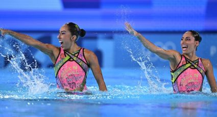 Nuria Diosdado y Joana Jiménez arrasan con rutina artística en dúos en París 2024