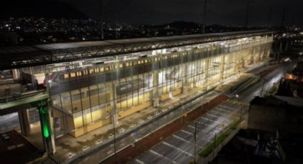 Así luce el Tren interurbano a un día de su inauguración: Obra negra y varilla al aire libre