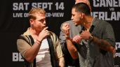 Foto ilustrativa de la nota titulada Edgar Berlanga y 'Canelo' ya están en Las Vegas: Ambos prometen nocaut
