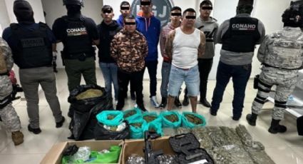 Golpe al narco en Edomex: Capturan a nueve en Chimalhuacán con 100 kilos de marihuana