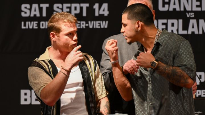 Edgar Berlanga y 'Canelo' ya están en Las Vegas: Ambos prometen nocaut
