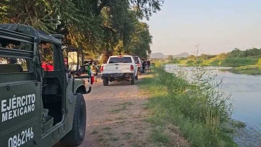 Localizan cuerpo embolsado dentro del Canal Bajo en Cajeme; estaba atado de pies y manos