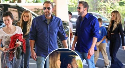 Ben Affleck y Jennifer Lopez son captados peleando tras el anuncio de su divorcio