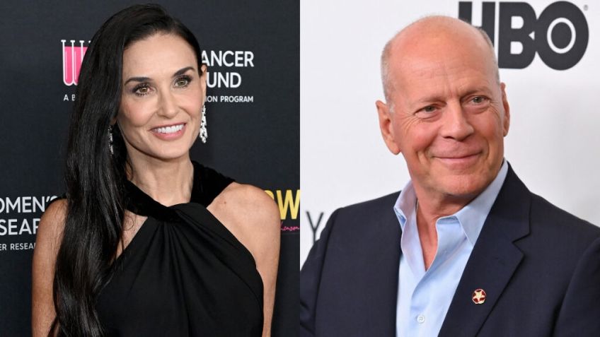 Demi Moore habla sobre la salud de Bruce Willis en entrevista con Drew Barrymore