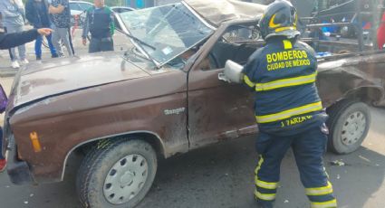 Se reportan múltiples choques en la calzada Ignacio Zaragoza; un muerto confirmado