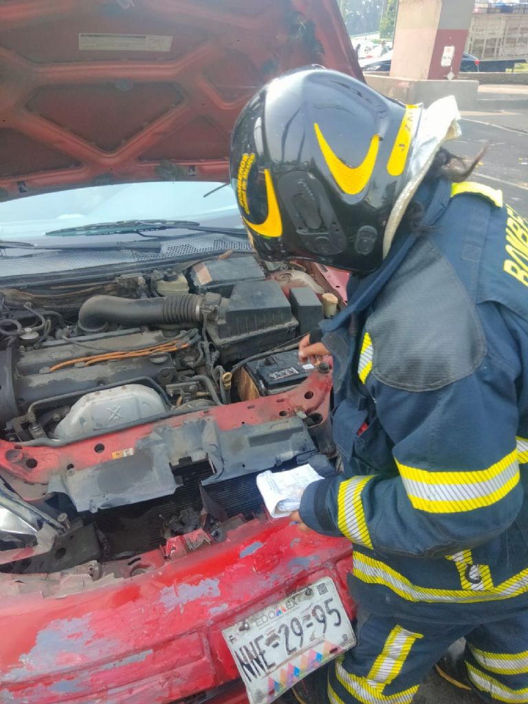 Choque en la calzada Ignacio Zaragoza