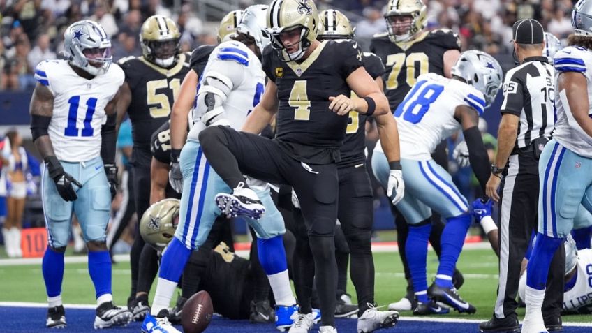 NFL: Los Santos de Nueva Orleans humillan a domicilio a los Vaqueros de Dallas