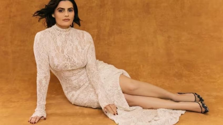 Nava Manu, la actriz trans mexicana, nominada por Baby Reindeer, roba miradas con un vestido rojo