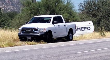 Hallan cuerpo esquelético en carretera Hermosillo - Santa Ana; estaba atado y baleado