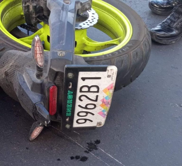 Motociclista Muerto en Indios Verdes