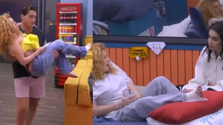 "Se partió la mad...": Briggitte Bozzo tiene terrible accidente en 'La Casa de los Famosos'