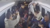 Foto ilustrativa de la nota titulada VIDEO: Captan violento robo a mano armada en transporte público de Naucalpan