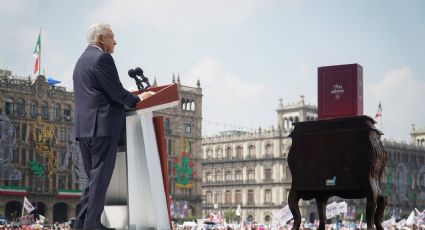 AMLO presume que presentación de su sexto informe de Gobierno fue "un acto muy amoroso"