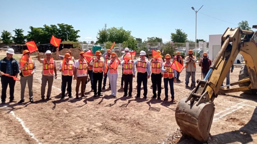 Dan banderazo para iniciar construcción de nuevo edificio en el Itson campus Empalme