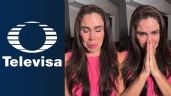 Foto ilustrativa de la nota titulada ¡Por traicionera! Aseguran que Televisa corrió a Paola Rojas de la peor forma: "Llégale, gracias"