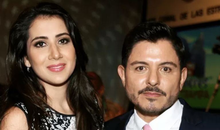 Ernesto Laguardia y su esposa Paty