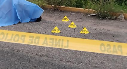 Hombre asesinado y esposado es hallado en carretera "La Costerita", Culiacán