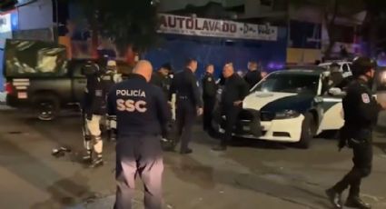 Madrugada violenta: Balacera en la Venustiano Carranza deja dos heridos