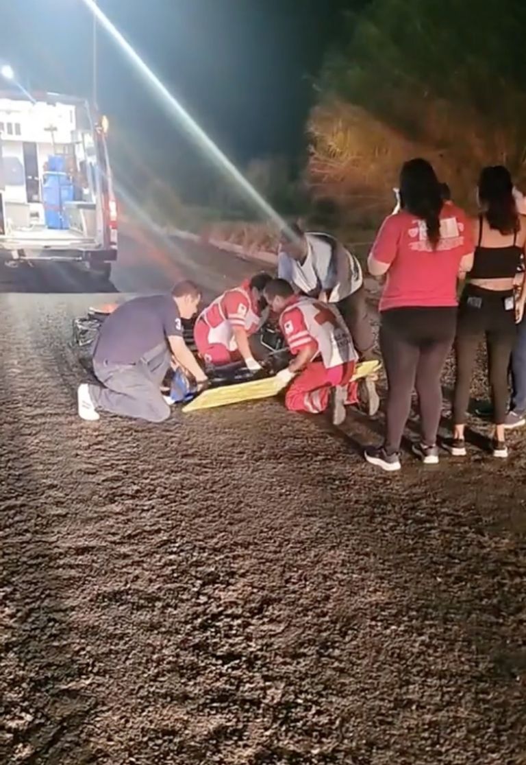 Accidente en Ciudad Obregón deja dos víctimas. Foto: Facebook