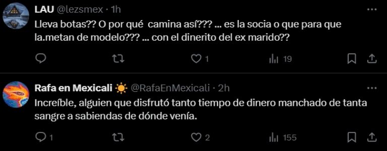 Comentarios en torno a la participación de Emma Coronel