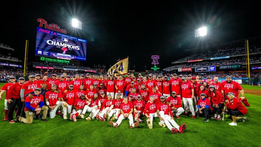 Acabó la espera; Filis conquistan su primer título divisional desde 2011