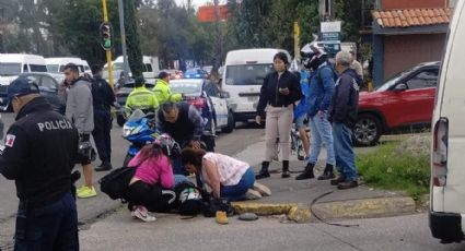 Fatal accidente vehicular en Naucalpan: Pareja muere tras ser atropellada por una combi