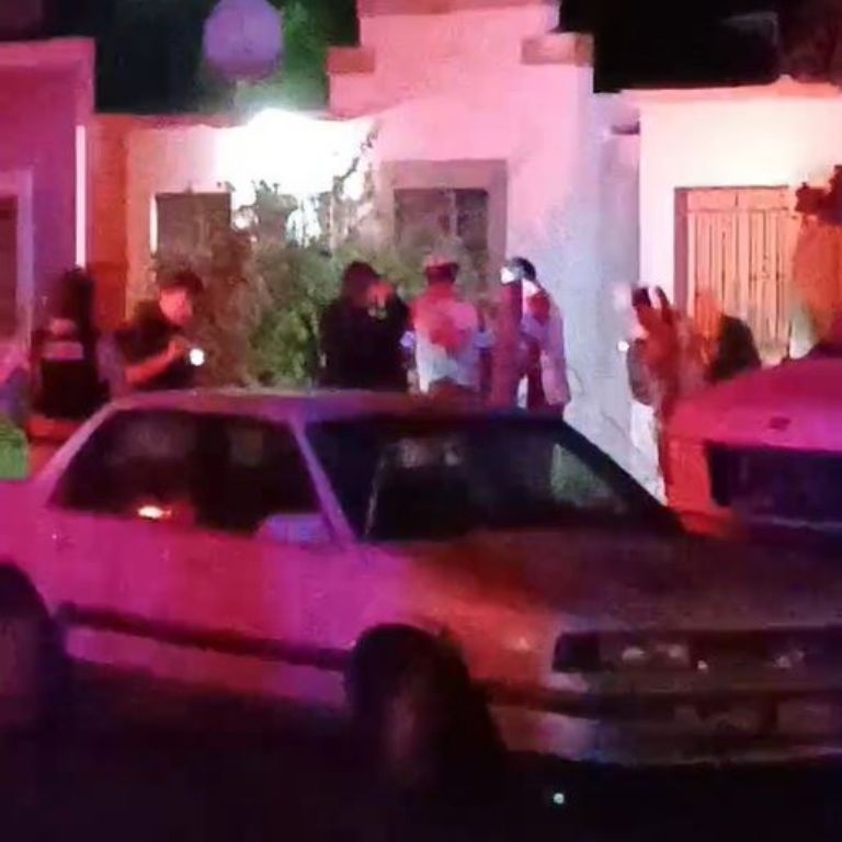 El lugar donde quedó el cuerpo de la víctima